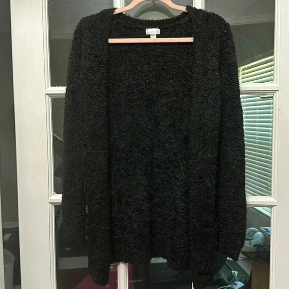 NWOT! Size Medium Decree Cardigan in Black - Picture 3 of 7